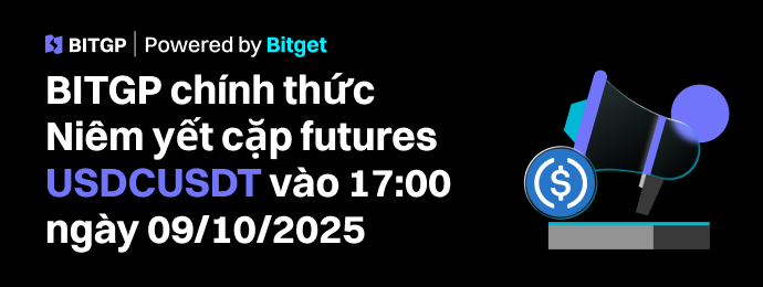 BITGP Niêm Yết Mới: USDCUSDT chính thức được niêm yết image 0