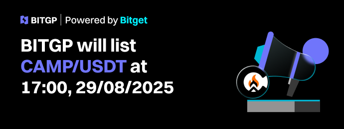 BITGP Listing: CAMP/USDT Now Officially Listed image 0