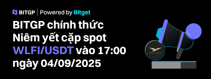 BITGP Niêm Yết Mới: WLFI/USDT chính thức được niêm yết image 0