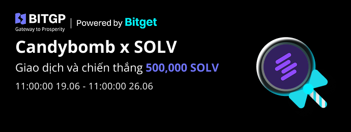 CandyBomb x SOLV: Giao dịch và chiến thắng 500,000 SOLV image 0