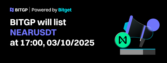 BITGP Listing: NEARUSDT Now Officially Listed image 0
