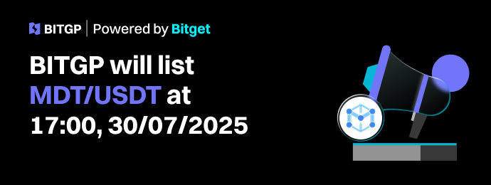 BITGP Will List Measurable Data Token (MDT) image 0