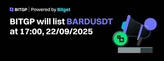 BITGP Listing: BARDUSDT Now Officially Listed image 0
