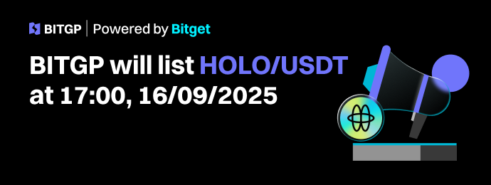 BITGP Listing: HOLO/USDT Now Officially Listed image 0