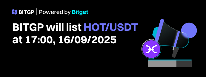 BITGP Listing: HOT/USDT Now Officially Listed image 0