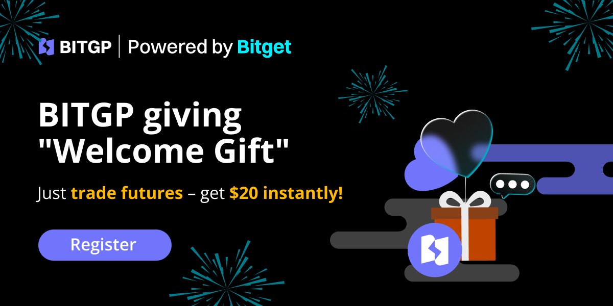 Get 20 USDT on BITGP This April for New Users image 0