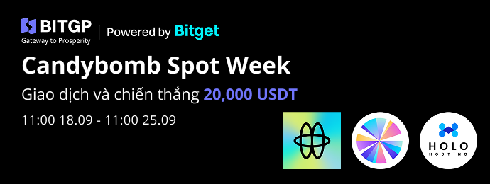 CandyBomb Spot Week:: Giao dịch để chiến thắng 20,000 USDT image 0