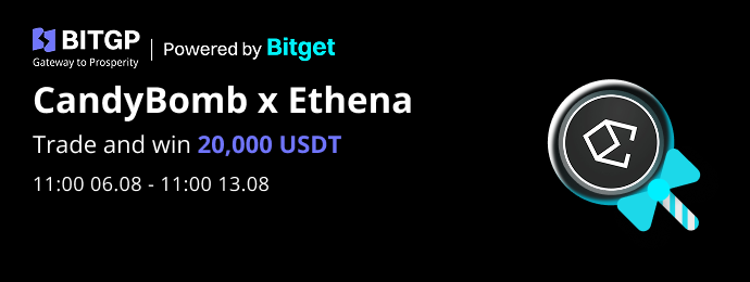 CandyBomb X ENA: Trade to Win a Share of 20,000 USDT  image 0