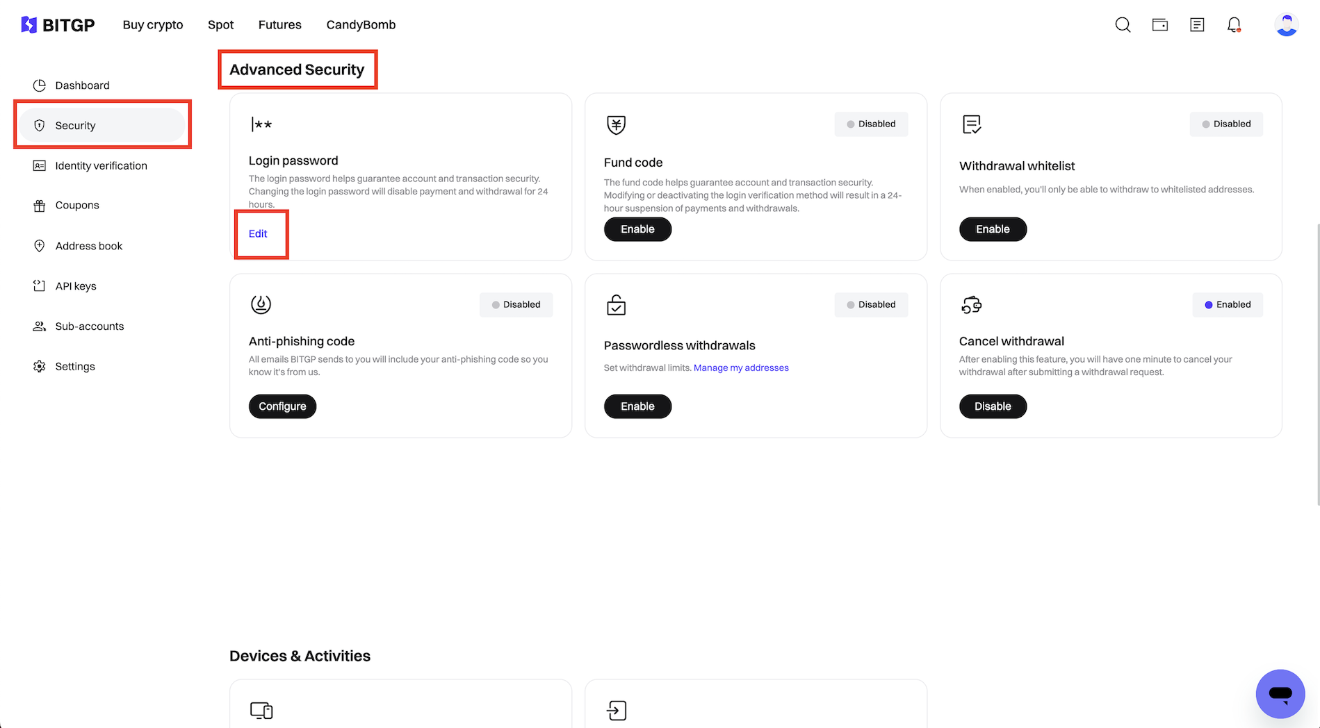 How to Change My BITGP Account Password? - Website Guide image 0