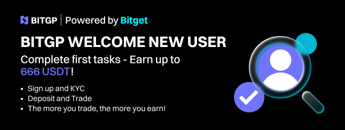 BITGP WELCOME MISSION — EARN UP TO 666 USDT! image 0