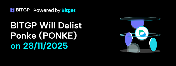 BITGP to delist PONKEUSDT futures and related services image 0