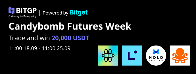 CandyBomb  Futures Week: Trade to Win a Share of 20,000 USDT  image 0