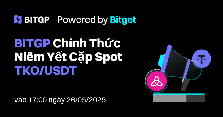 BITGP chính thức niêm yết TKO/USDT image 0