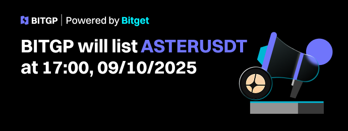 BITGP Listing: ASTERUSDT Now Officially Listed image 0