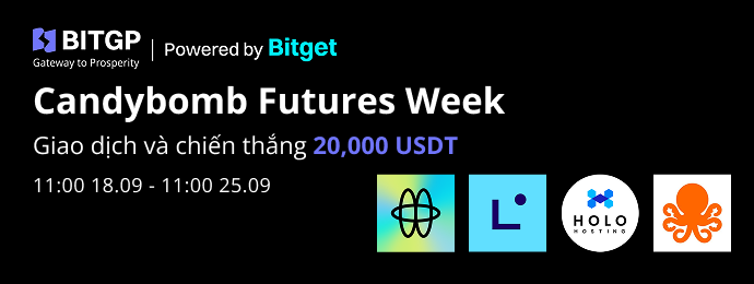 CandyBomb Futures Week: Giao dịch để chiến thắng 20,000 USDT image 0