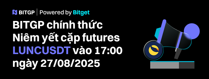 BITGP Niêm Yết Mới: LUNCUSDT chính thức được niêm yết image 0