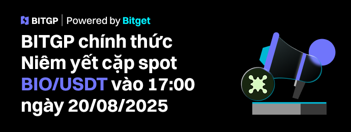 BIO/USDT chính thức được niêm yết ở BITGP image 0